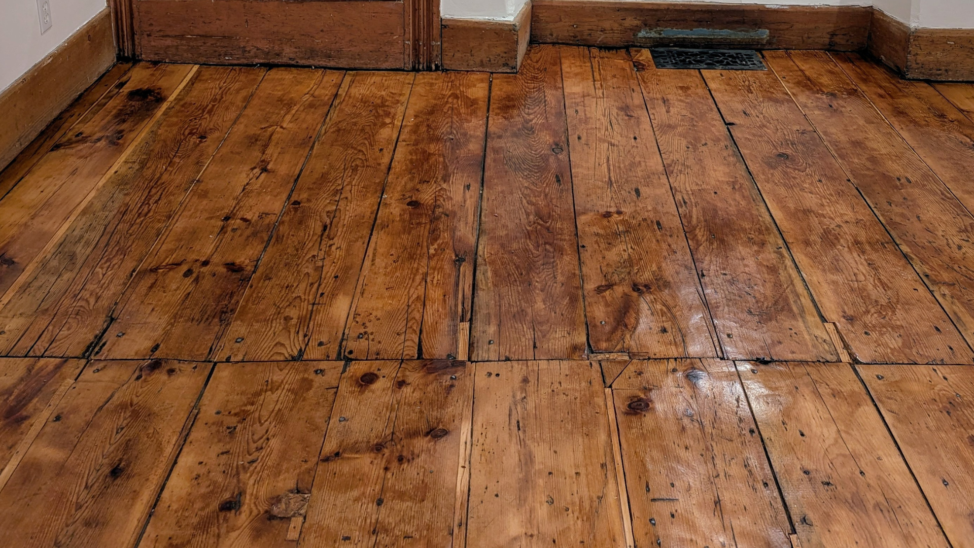 Travaux de restauration : Les planchers